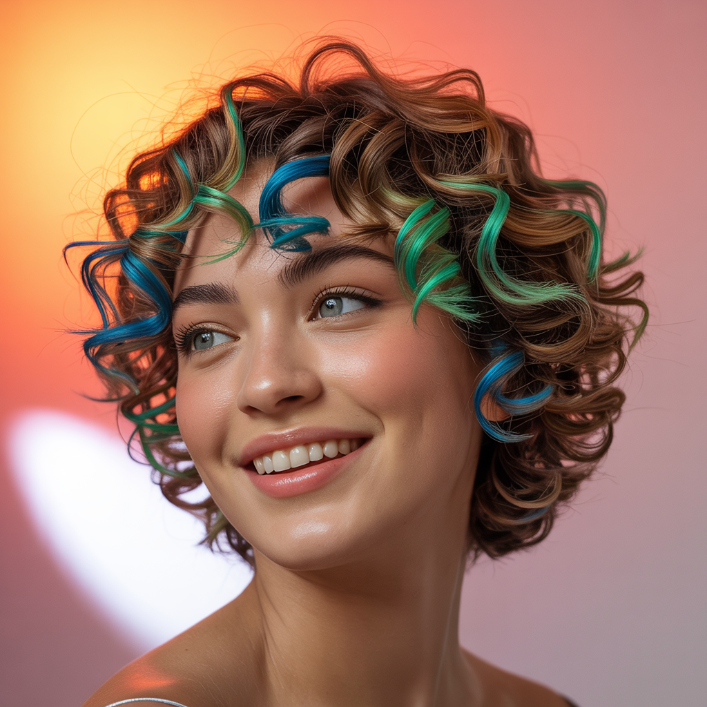 13 Butterfly Cut Short Hair Guide: Chic & Trendy Styles 12 Curly Butterfly Cut for Short Hair