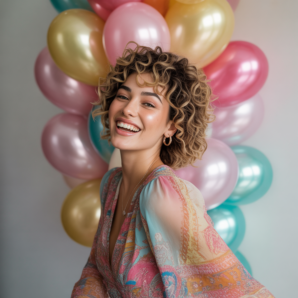 Birthday Hairstyles for Women: Chic Looks for Your Big Day 13 Natural curls, defined and diffused