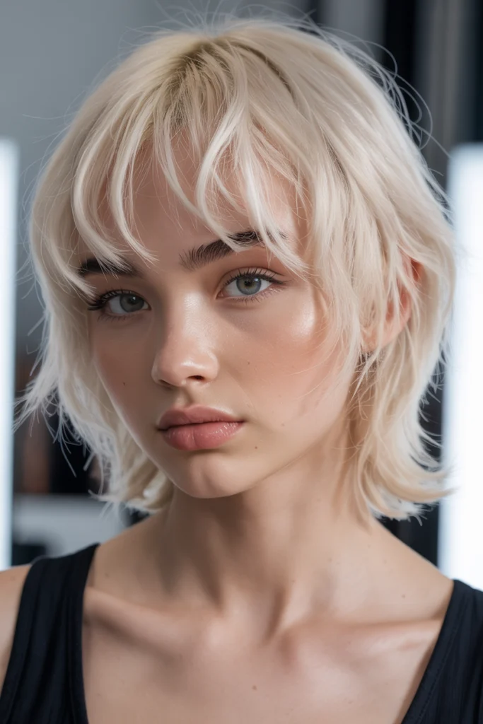 a young woman with a soft platinum blond 8VbPCQPSR0SSng6 OCj4eA h0IrmgakTAetWTQNA0qFuA