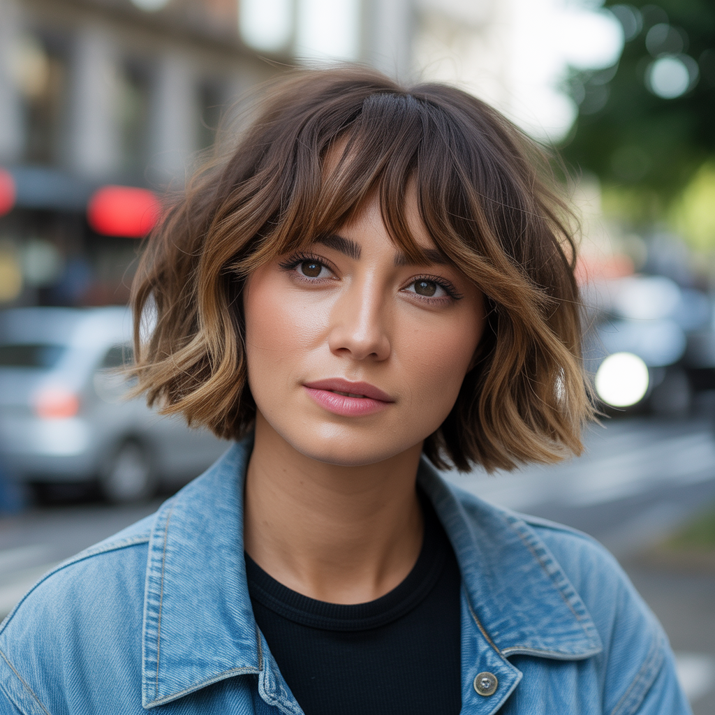 15 Trendy Types Of Bangs to Elevate Your Hairstyle 6 Choppy Bangs