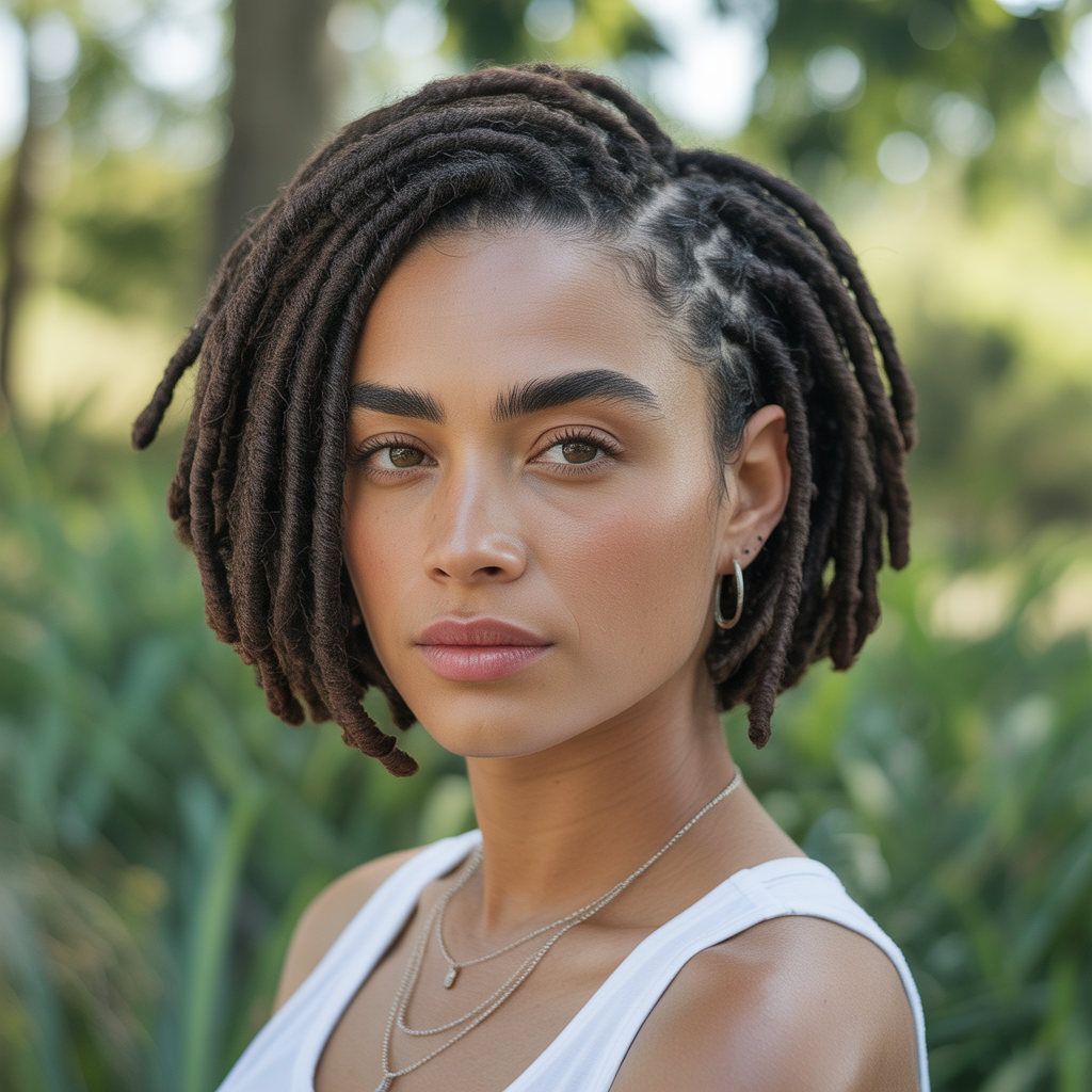 Classic Short Loc Bob