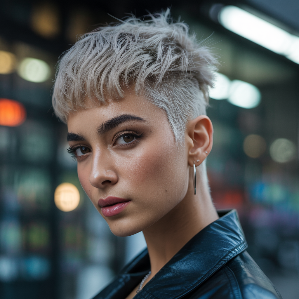 close up high resolution portrait of a w