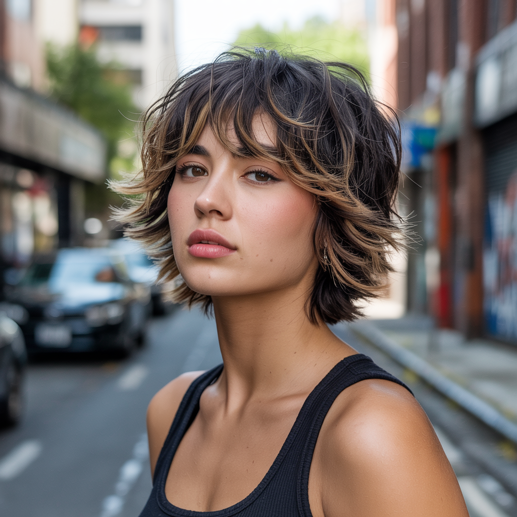 edgy street style shot of a young woman cEMfAqcmTBK1 qgMYJNppA R8tyyK7dSeS0lGVhU47Yog