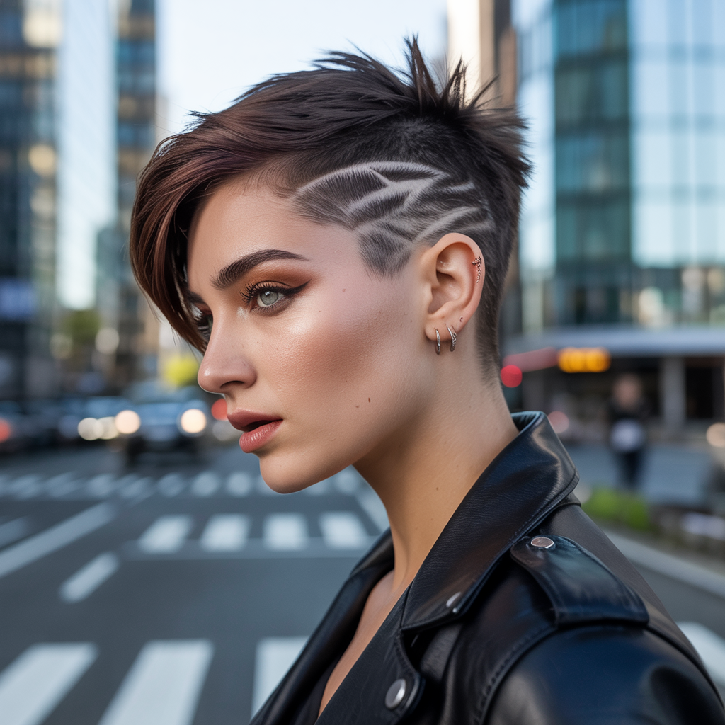 edgy woman with a short cropped haircut u1bKraT2TkSdyfpCd YA3g QnKH8Dd3S4uVSQF5MZgLIg