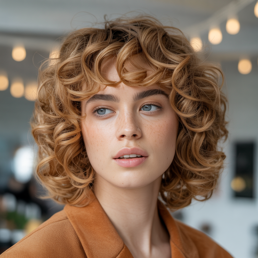 17 Stunning Curly Shag Haircut Guide: Styling Tips and Fresh Looks 5 Shag for fine curls that need guts