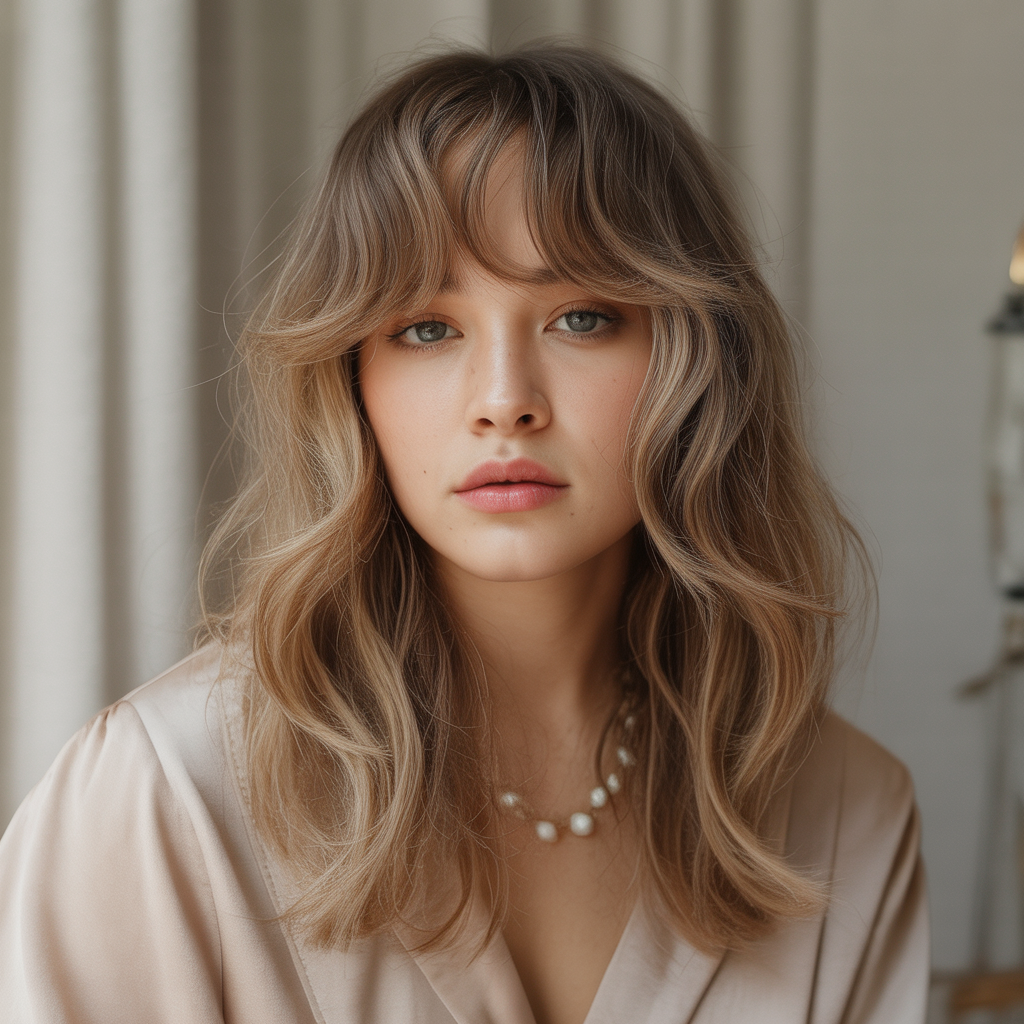 The wispy curtain fringe