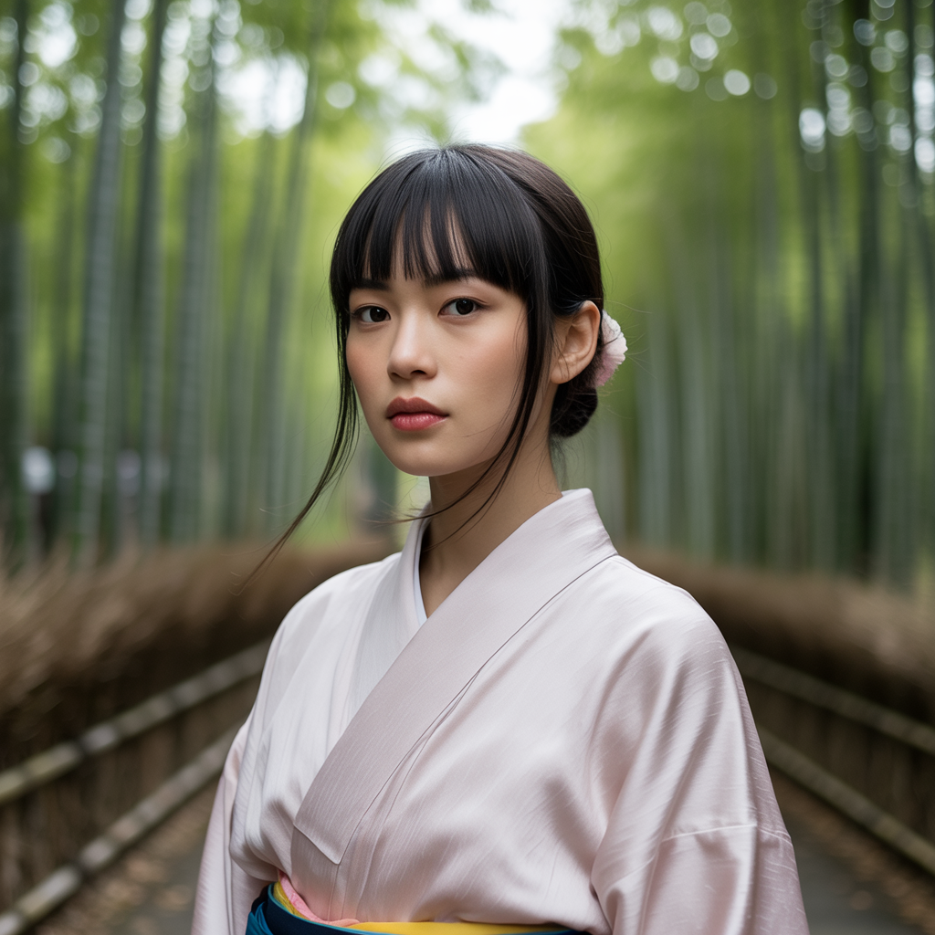 Hime Haircut with Bangs