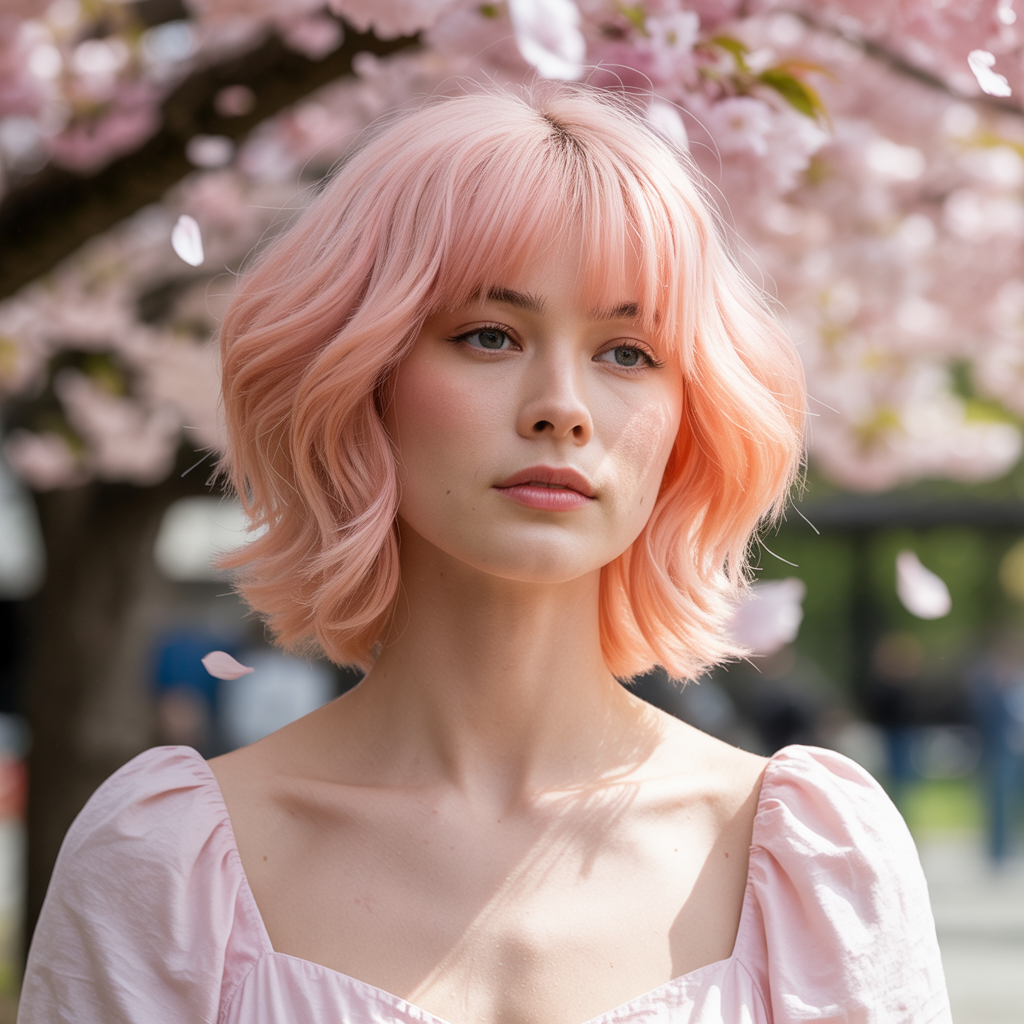 Soft Feminine Hime Haircut