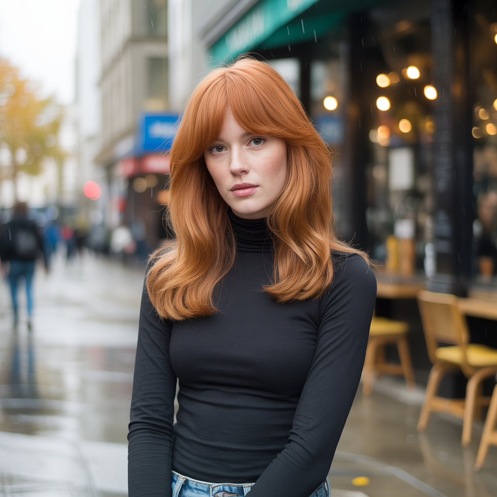 Softly Blended Hime Haircut