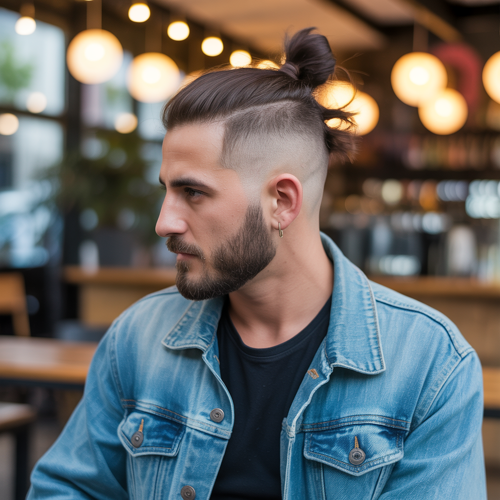 Long Top Faded Undercut