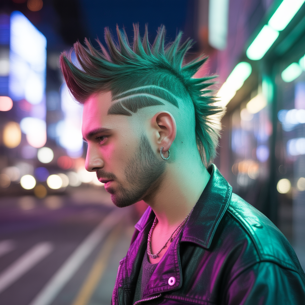 Mohawk Faded Undercut