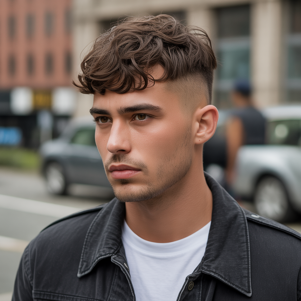 Textured Crop to Mullet