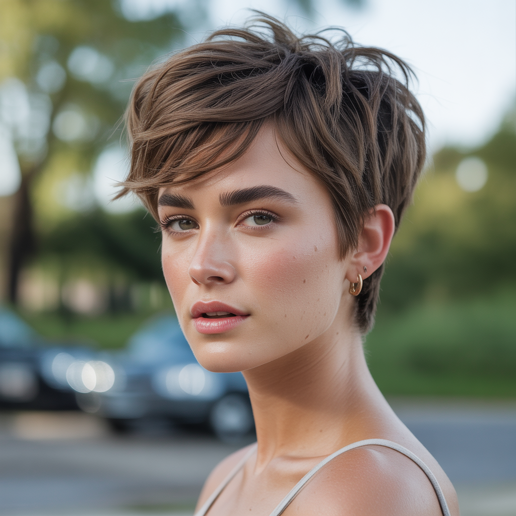 Tousled Pixie Shag