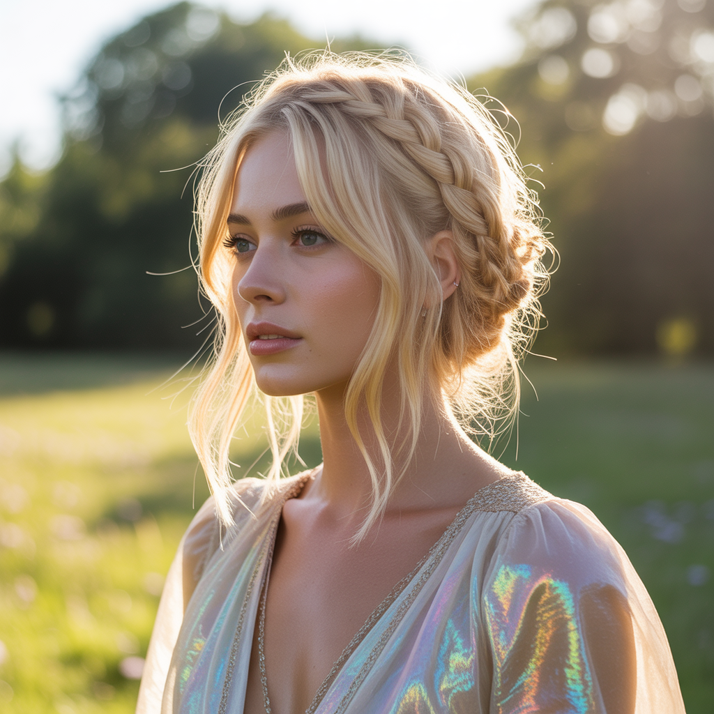 Beehive with Braided Details