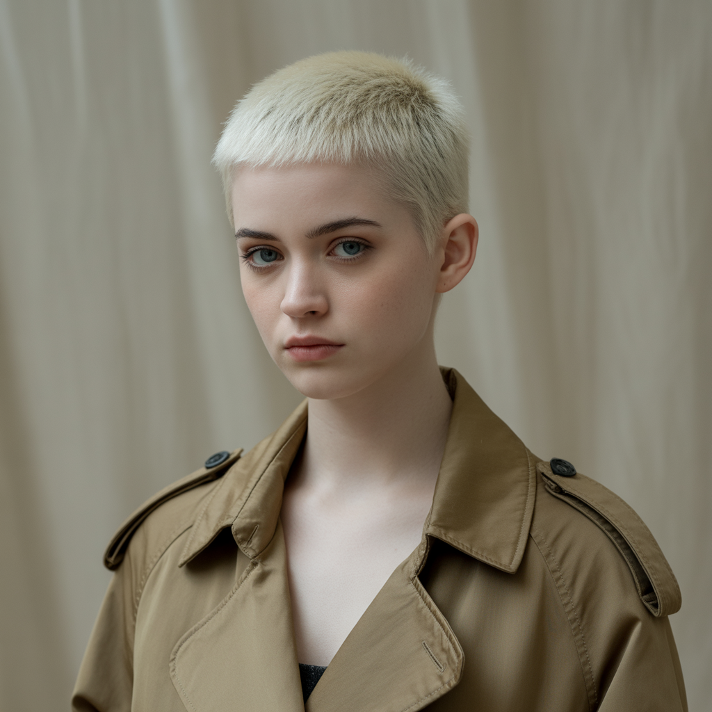 Blunt Short Wolf Cut