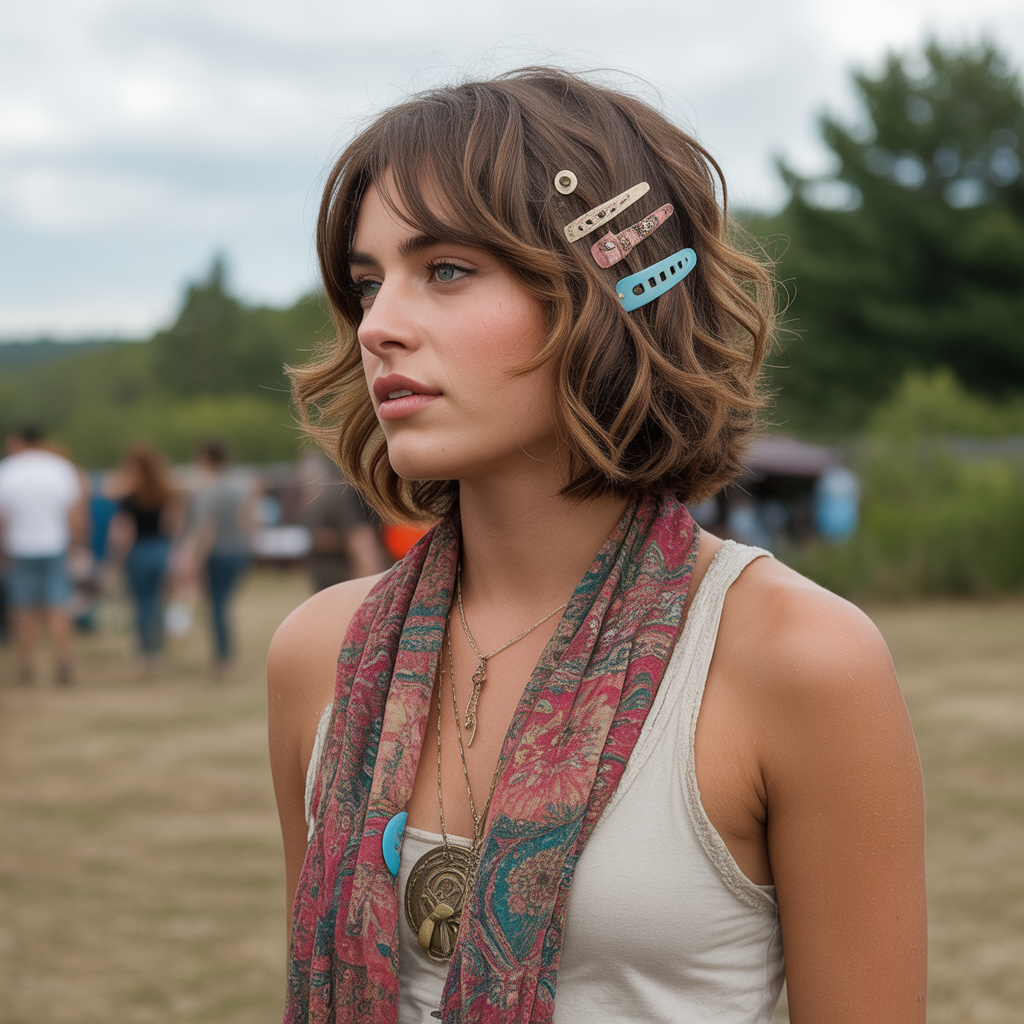 Boho Shag with Accessories