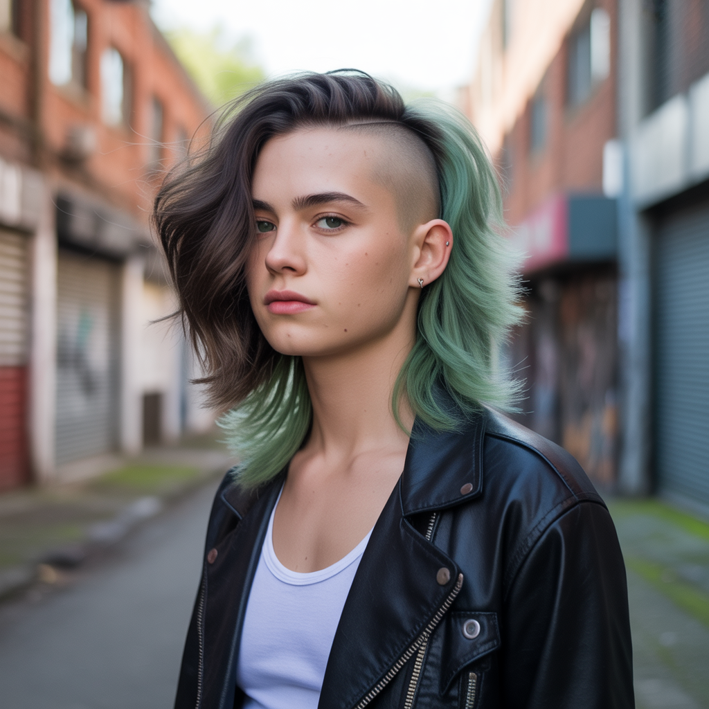 Bold Undercut with Scene Layers