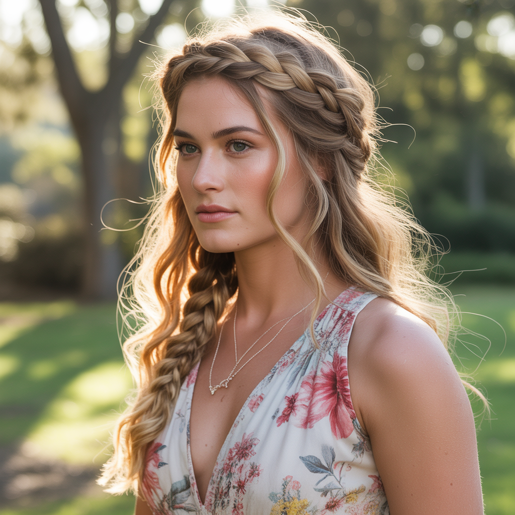 16 Brilliant Easy Hairstyles You Can Do in Minutes 4 Braided Crown