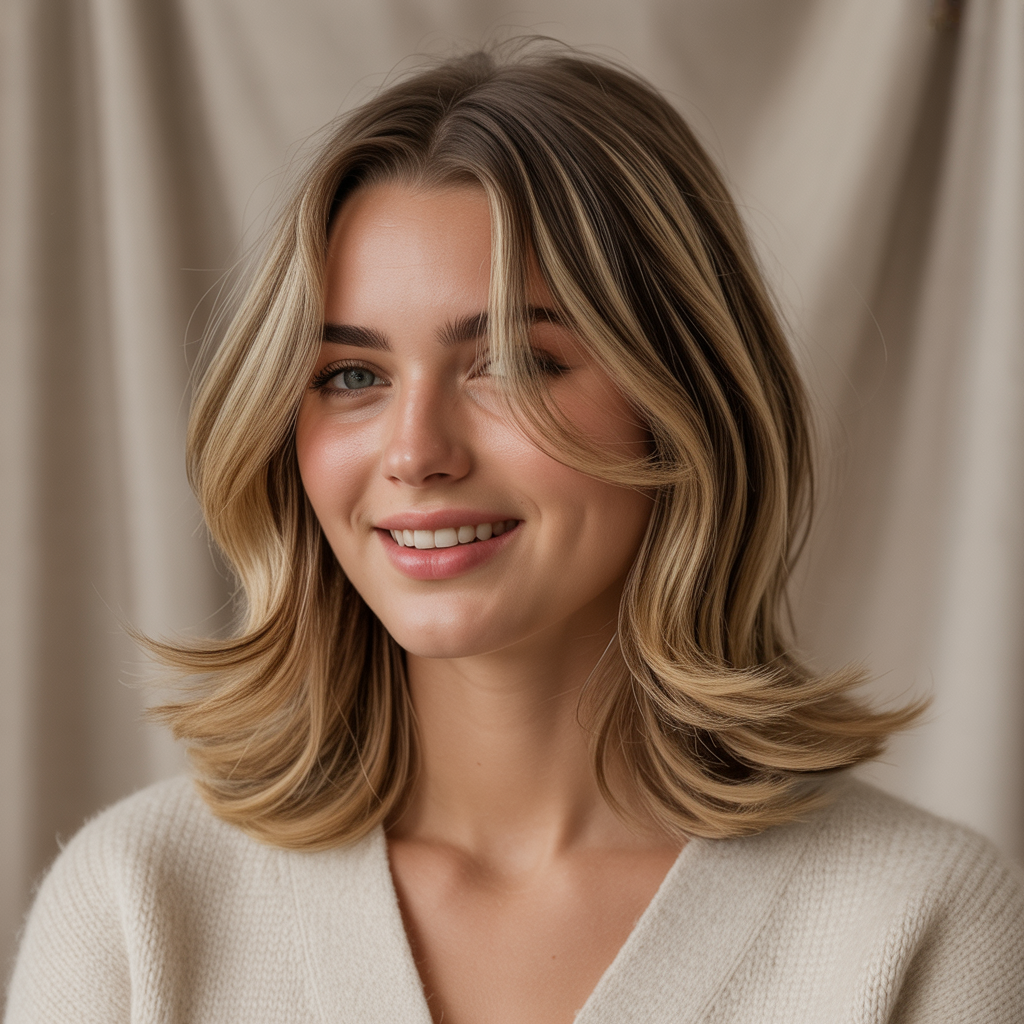 Butterfly Haircut with Face-Framing Layers