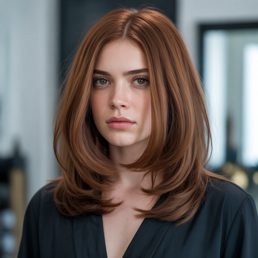 Chestnut Hair with Ash Undertones