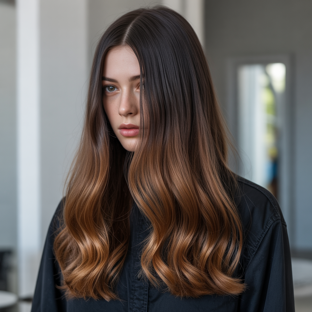 Chestnut Ombre Effects