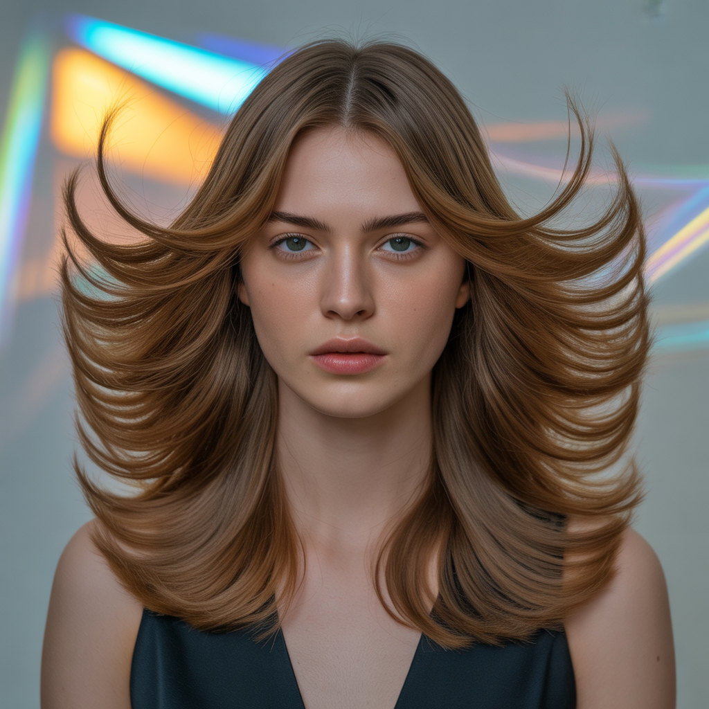 Classic Butterfly Haircut with Long Layers