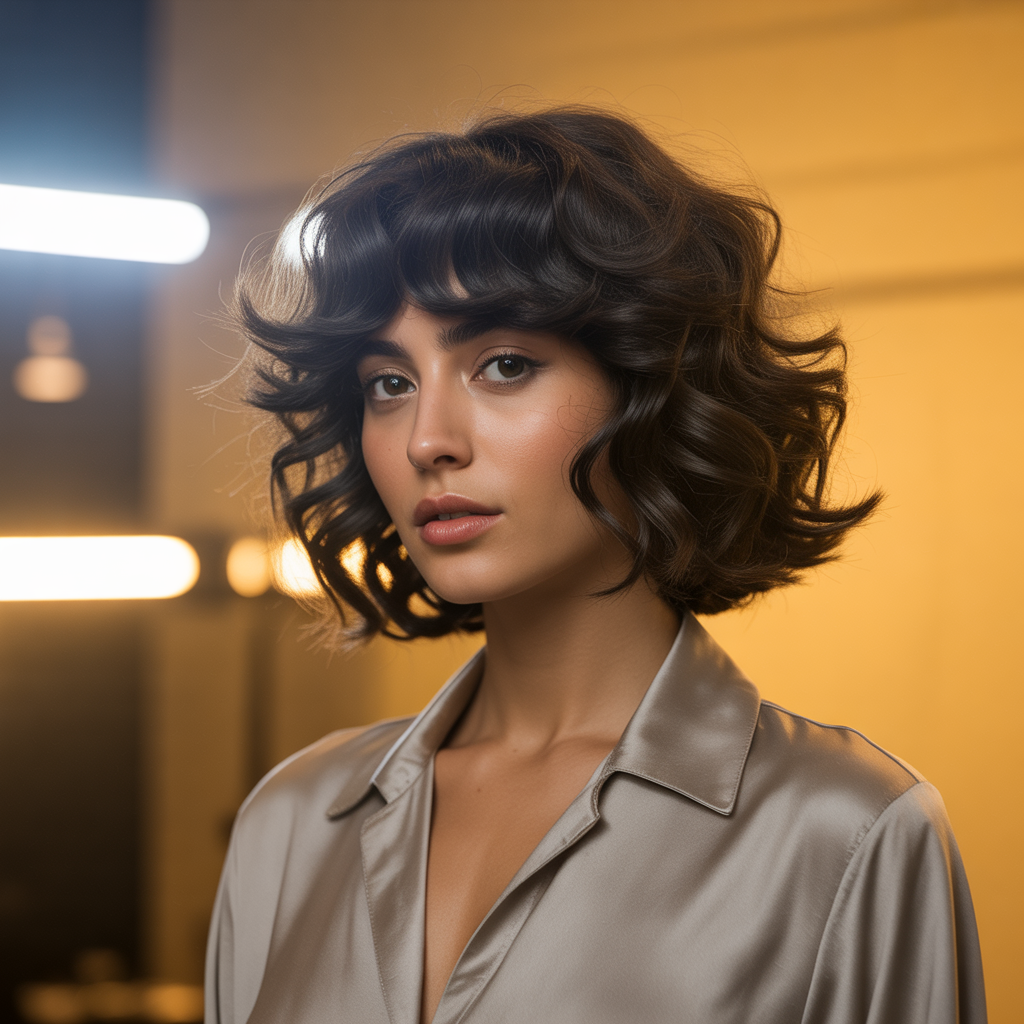 Classic bob wolf cut