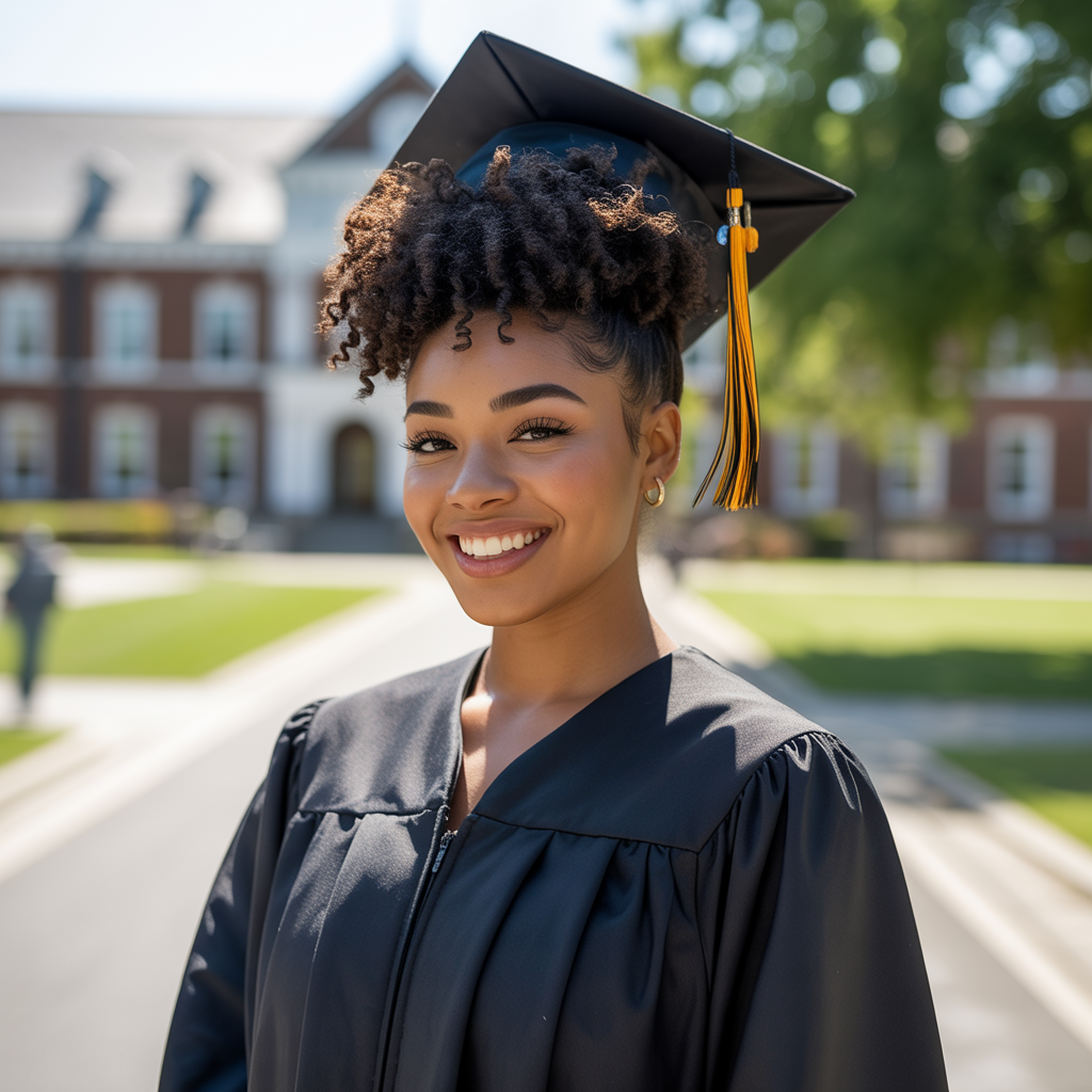 Curly High Puff for Natural Hair