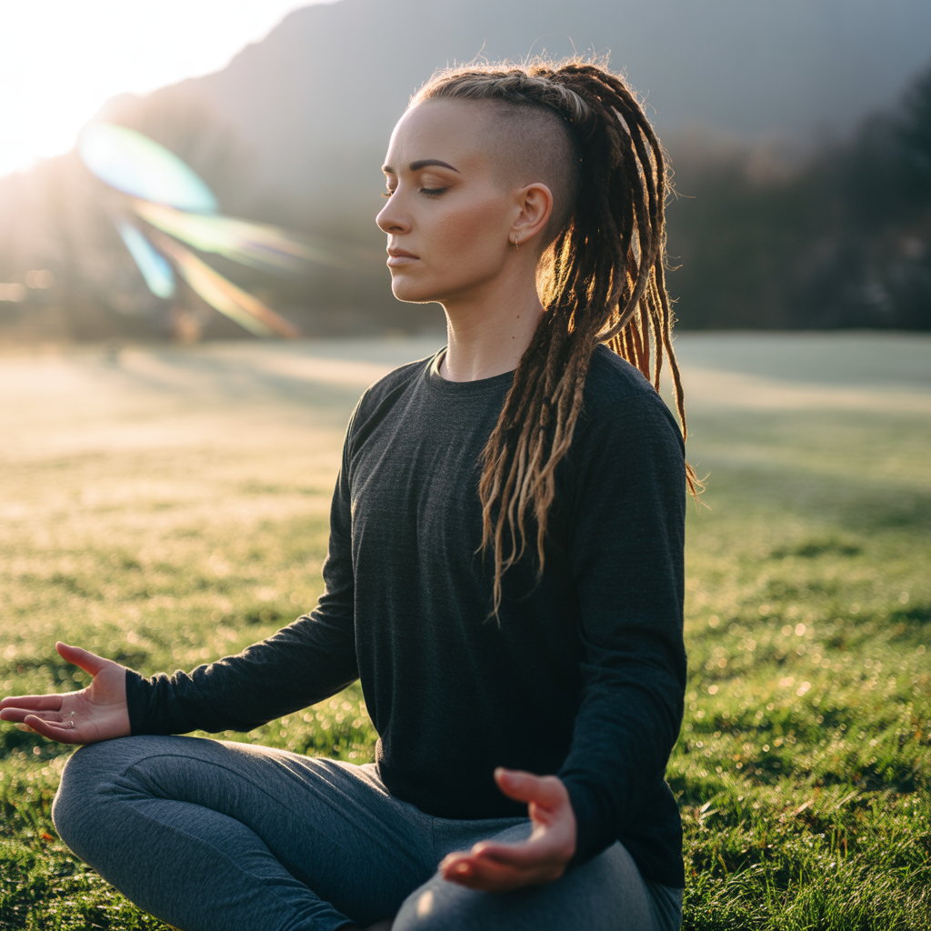 Dread Ponytail with Fade