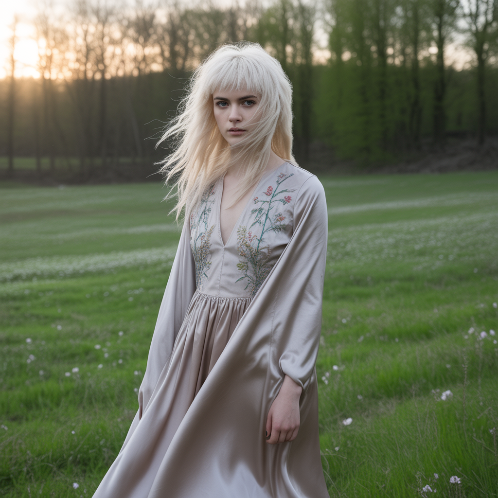 Edge of mullet wolf cut in fashion