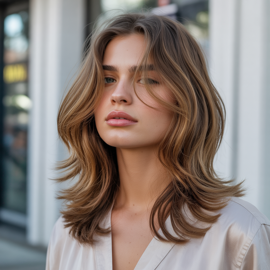20 Stunning Ideas for Lustrous Long Textured Haircuts 2 Face-Framing Layers