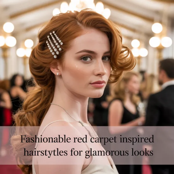 Fashionable Red Carpet Inspired Hairstyles