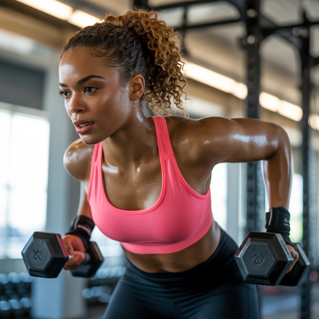 Fitness and Curly Hair Care