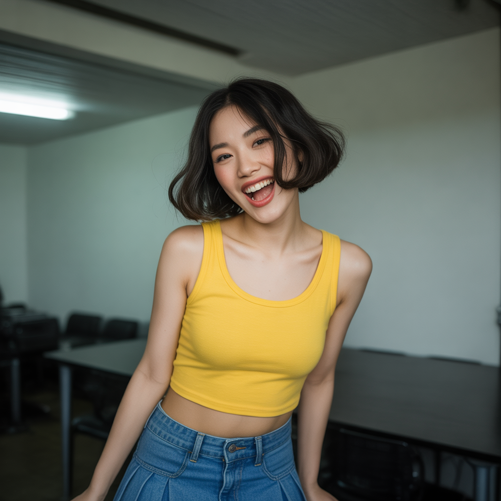 Flipped-Out Bob Ends