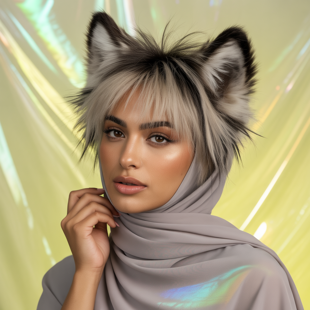 Fluffy Wolf Cut with Wispy Ends