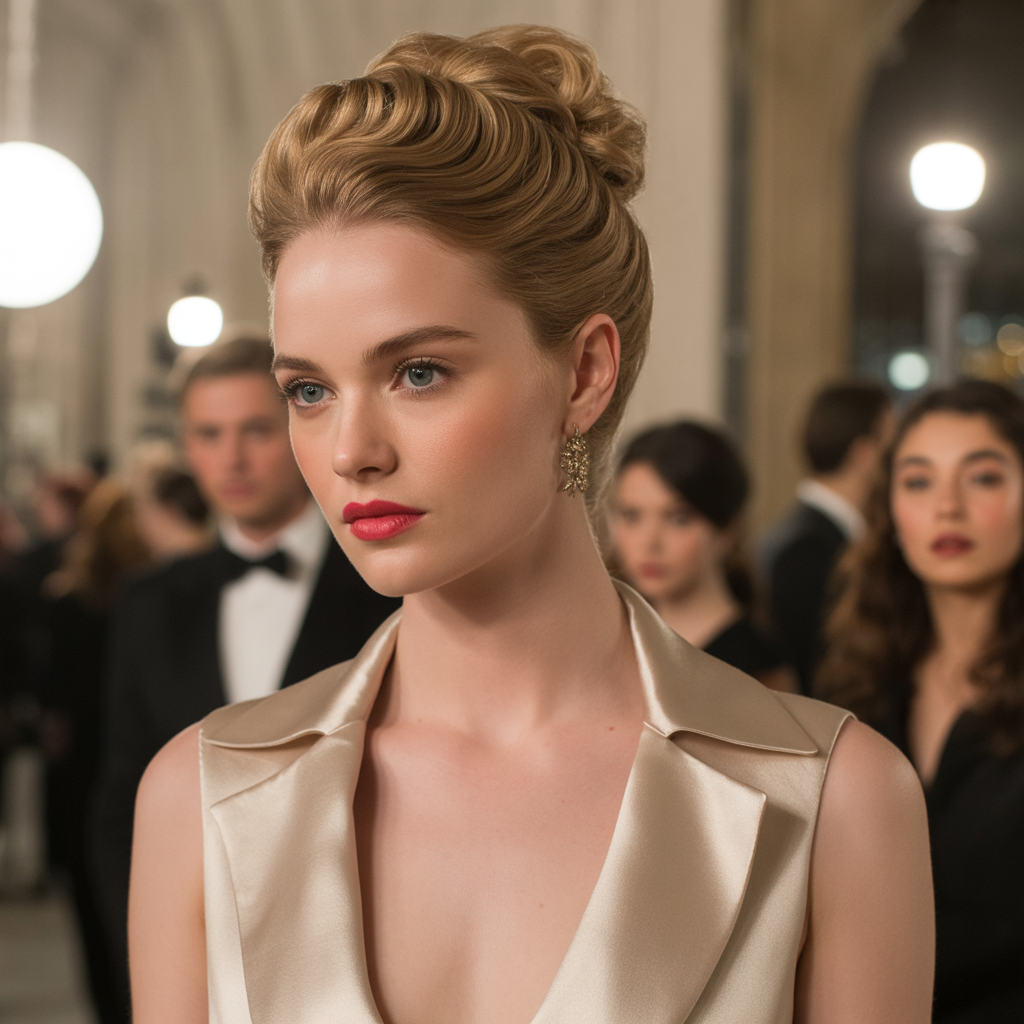 16 Brilliant Easy Hairstyles You Can Do in Minutes 14 French Twist