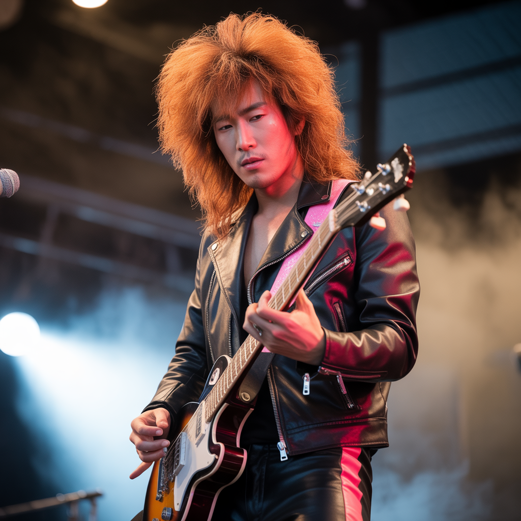 Glam Rock Voluminous Hairstyles