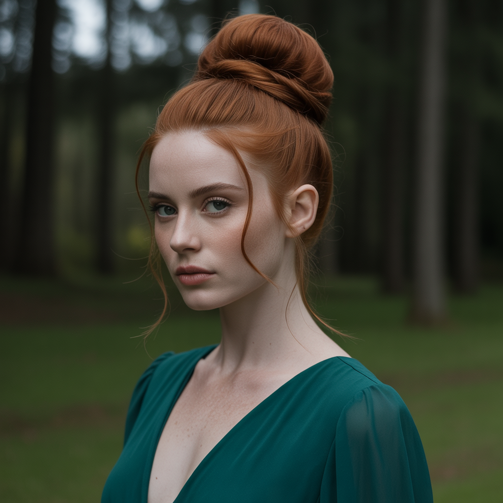 Hairstyles for Every Hair Type with High Buns