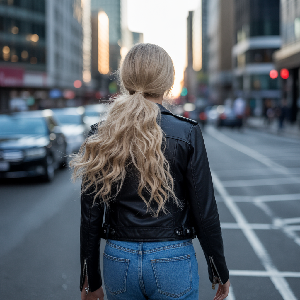 Hairstyles for Every Hair Type with Long Ponytails