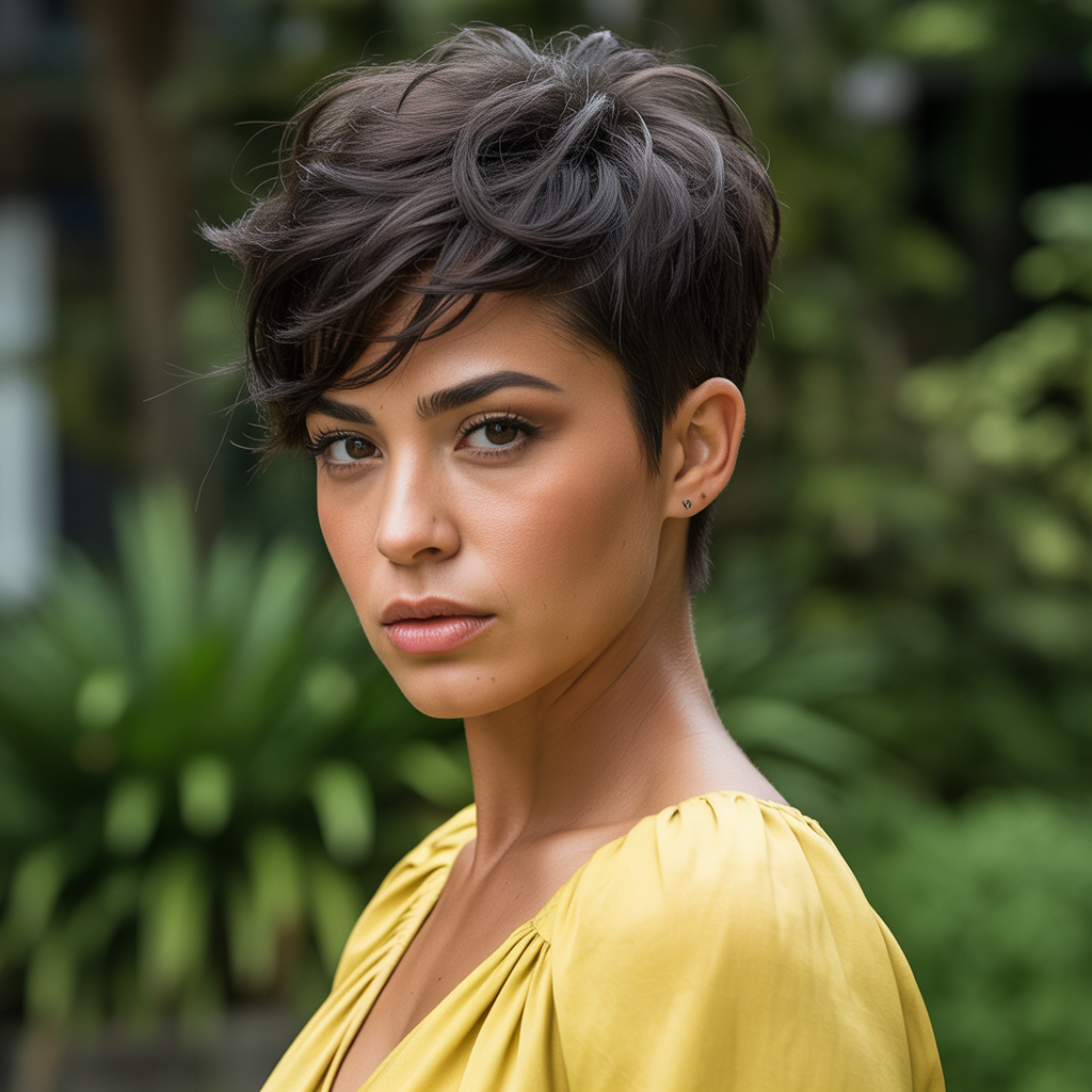 Hairstyles for Every Hair Type with Pixie Cuts