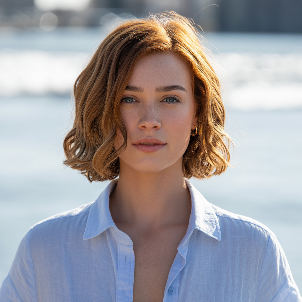 Hairstyles for Every Hair Type with Shoulder-Length Cuts