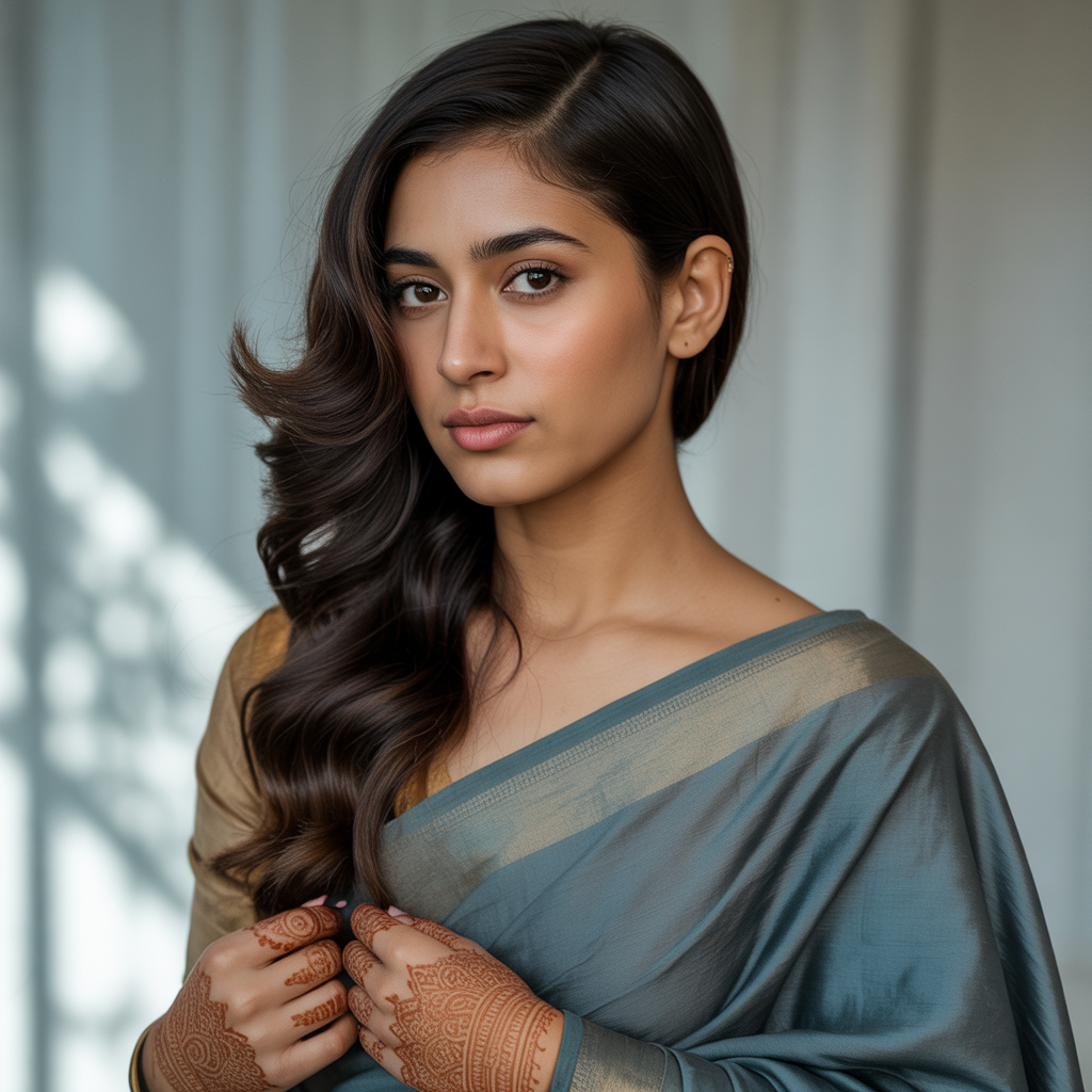 Hairstyles for Every Hair Type with Side Parts