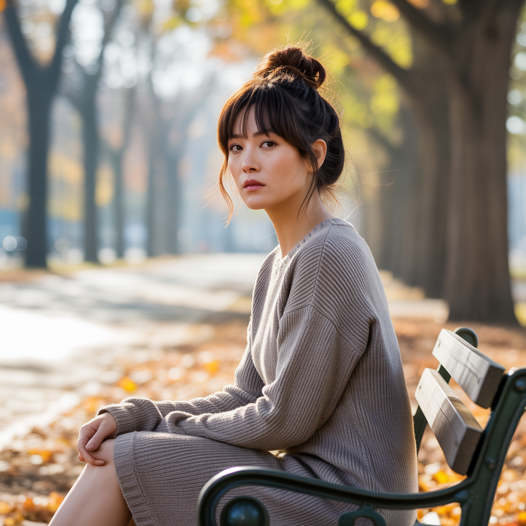 Hairstyles for Every Hair Type with Top Knots