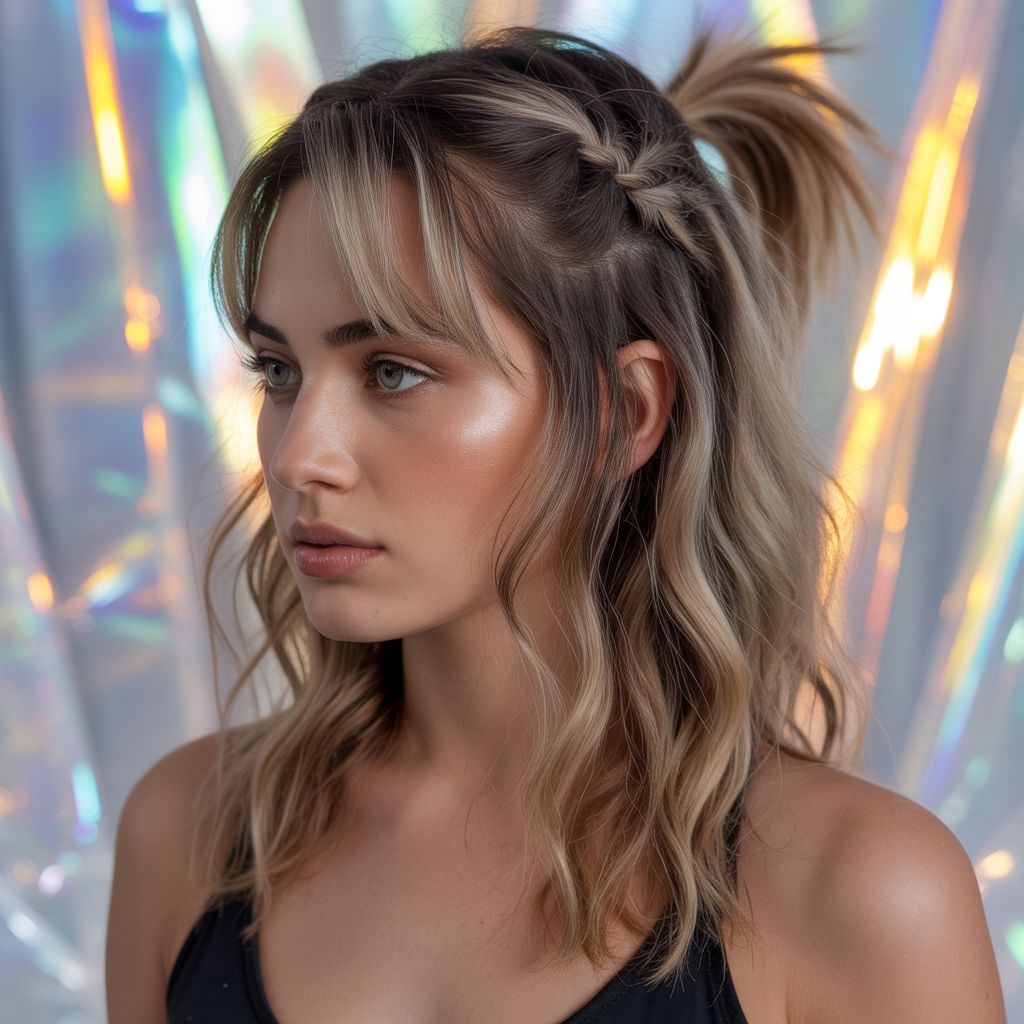 Half Pony with Braided Detail