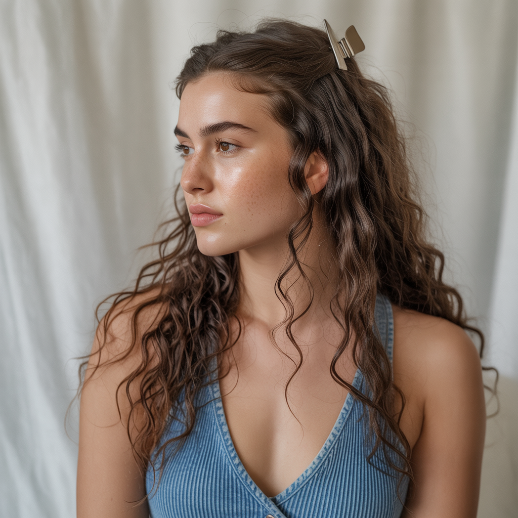 Half Up Half Down Vibe