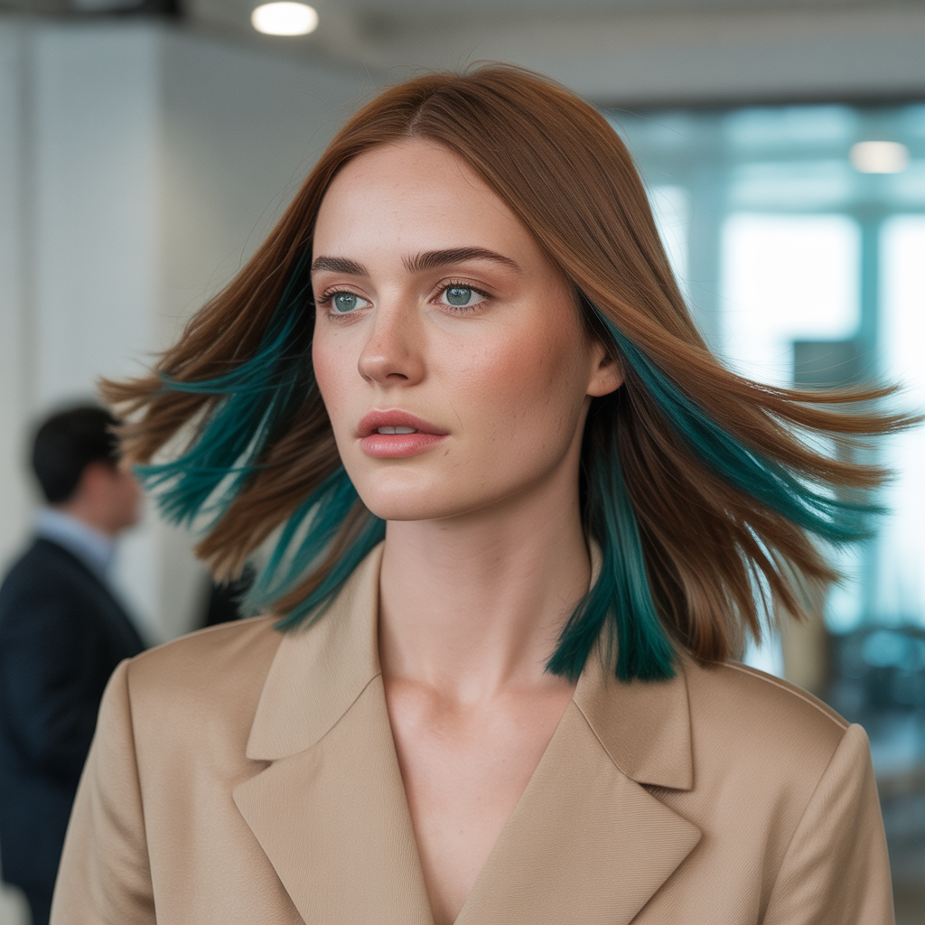 15 Best Bold Hair Dye Ideas to Transform Your Look 13 Hidden Bold Underlayer