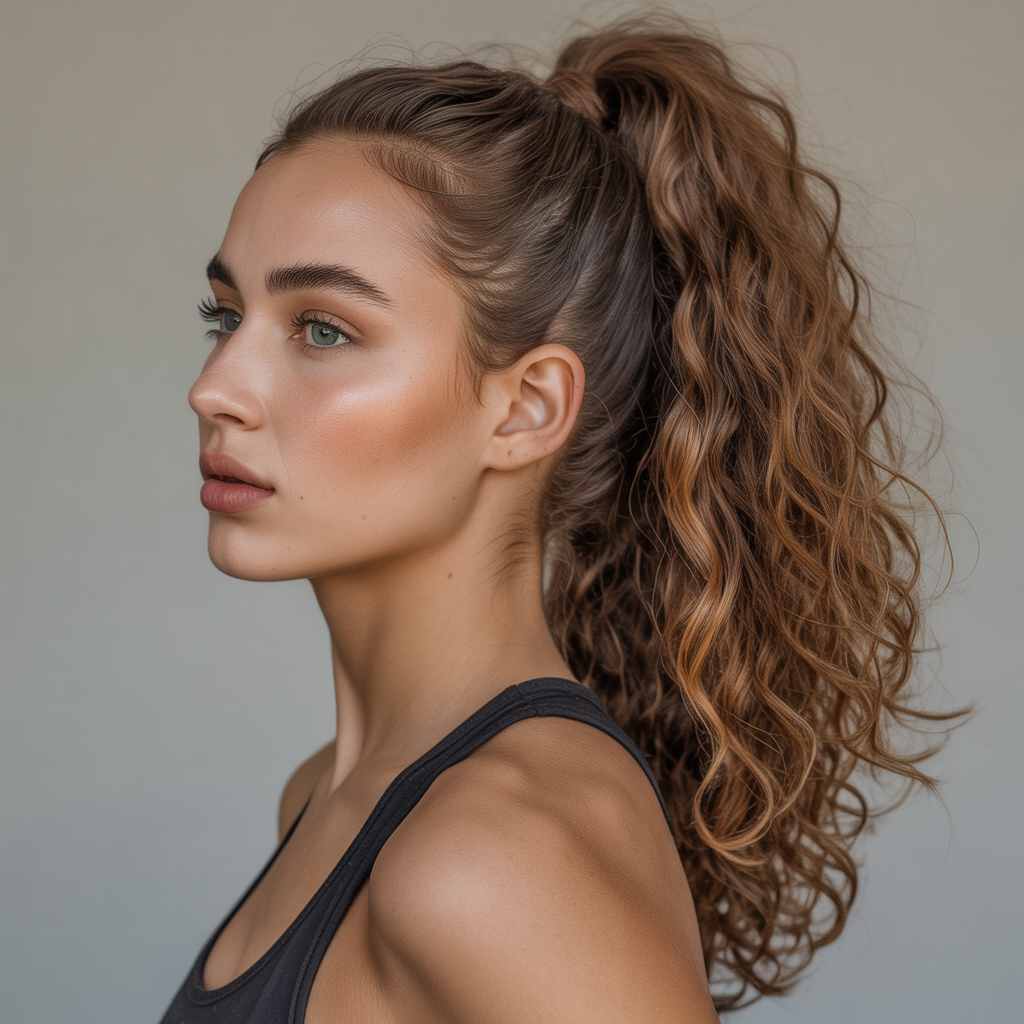 High Ponytail Style