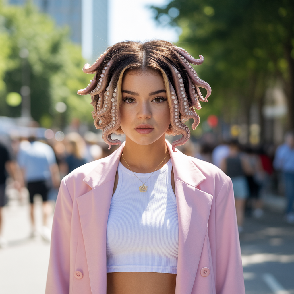 Highlighted Octopus Look