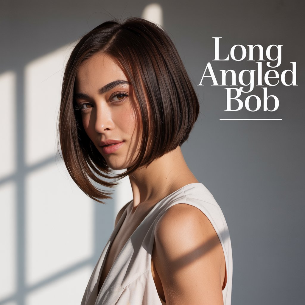 Long Angled Bob