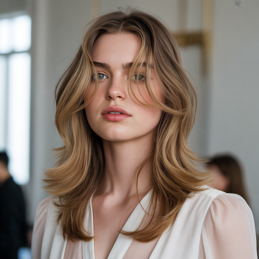 20 Stunning Ideas for Lustrous Long Textured Haircuts 5 Long Curtain Layers